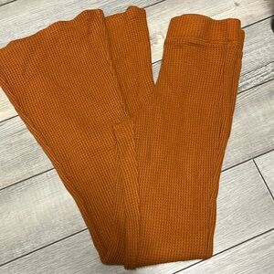 Aerie waffle knit flare pant XXS